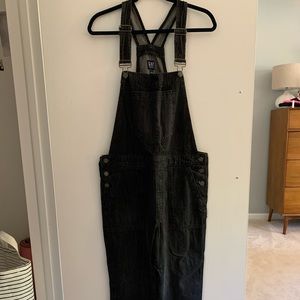 Gap Black Overalls
